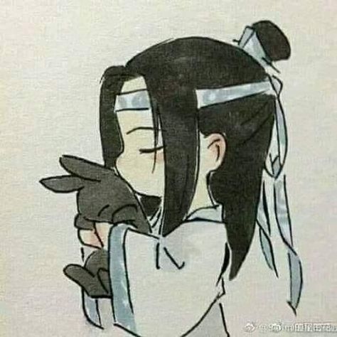 Lan Wangji, Kpop Drawings, Mo Xiang Tong Xiu, Chibi Drawings, Grandmaster Of Demonic Cultivation, Demonic Cultivation, Cute Easy Drawings, Anime Character Drawing, Cute Chibi