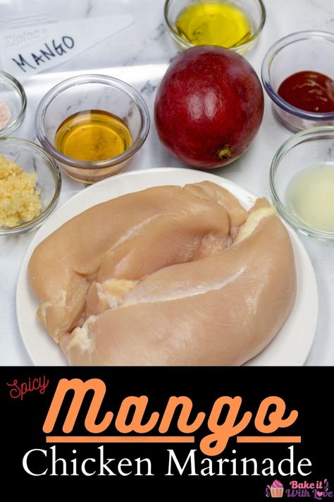 Spicy Chicken Marinades, Mango Chicken Recipes, Ramadan Prep, Garlic Chicken Marinade, Grilled Chicken Dinner, Lime Marinade For Chicken, Chicken Seasoning Recipes, Grilled Chicken Marinade, Chicken Cutlet