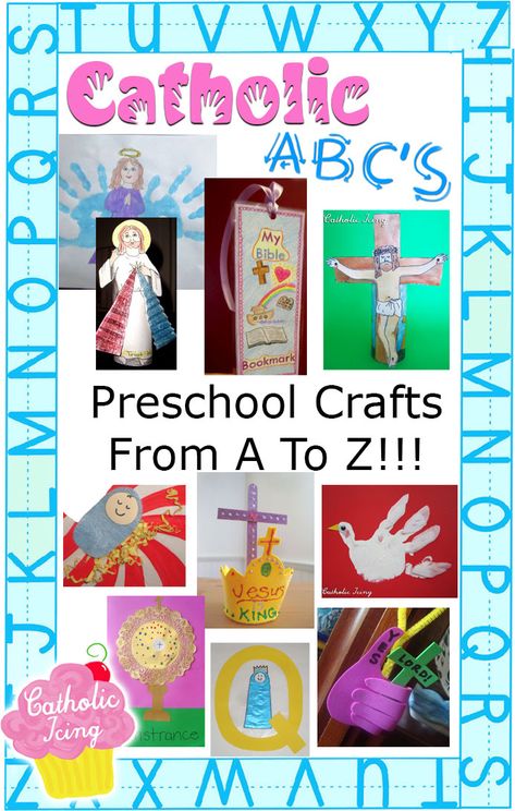 Kindergarten Ccd Activities, Lent Crafts For Preschoolers, Kindergarten Catholic Activities, Catholic Kindergarten Activities, Catholic Schools Week Crafts Preschool, Religious Education Activities Catholic, Catholic Preschool Activities, Catholic Crafts For Kids, Catholic Schools Week Activities