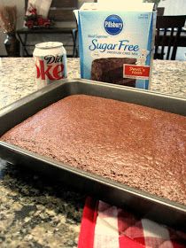 Ww Cake With Diet Soda, Ww Sugar Free Cake Mix Recipes, Sugar Free Cake Mix Recipes, Diet Coke Brownies, Diet Soda Cake, Diet Coke Cake, Ww Baking, Weight Watchers Cake, Sugar Free Cake Recipes