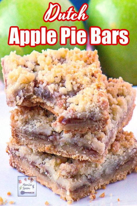 Dutch Apple Pie Bars, Gluten Free Apple Pie Bars, Easy Apple Pie Bars, Gluten Free Apple Recipes, Dutch Apple Pie, Apple Pie Bars, Dutch Apple, Easy Apple Pie, Dutch Style