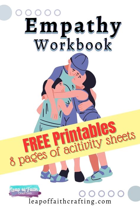 Empathy Activities For Kindergarten, Empathy Therapy Activities, Empathy Lessons Middle School, Empathy Activities For Middle School, Empathy Activities For Adults, Kids Therapy Worksheets, School Counseling Worksheets, Teaching Empathy To Kids, Empathy Exercises