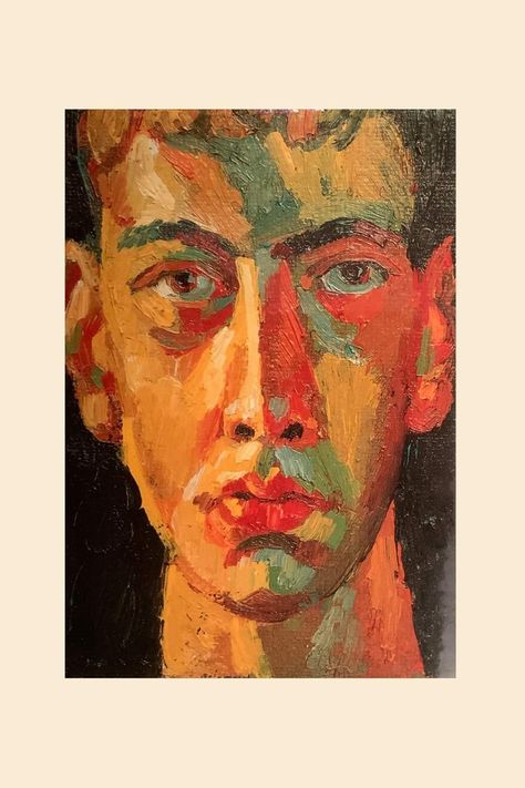 Colourful Portraits, Portraits Men, Portraiture Painting, Amedeo Modigliani, Art Of Man, Portrait Paintings, Paul Gauguin, Colorful Portrait, Expressionism Painting