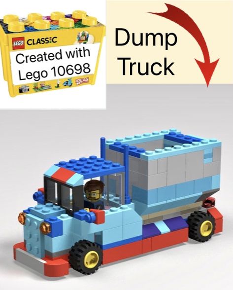 Lego Duplo Building Ideas, Lego 10698, Lego Building Instructions, Construction Lego, Lego Activities, Classic Lego, Lego Craft, Lego Creative, Lego Construction