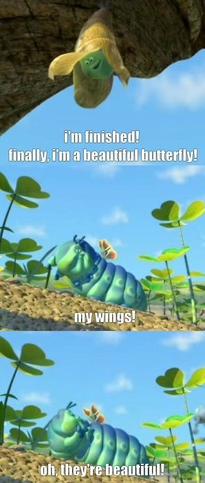 *HEIMLICH ~ A Bug's Life, 1998 Bugs Life, A Bug's Life, Disney Life, Happiest Place On Earth, To Infinity And Beyond, Disney Quotes, Heart For Kids, Disney Fun, Disney And Dreamworks