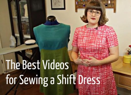 The Best Videos to Learn How to Sew a Shift Dress - Craftfoxes Sewing Darts, Dress Video, Sewing School, Best Videos, Dress Tutorials, Sew Easy, Dress Making Patterns, Sewing Class, Sewing Lessons