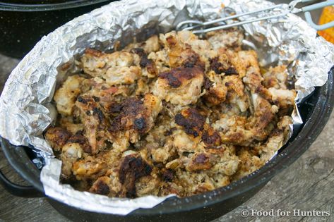 Snapping Turtle Braised in White Wine, Rosemary and Thyme Turtle Recipe Snapping, Snapping Turtle Recipes, Turtle Meat Recipe, Turtle Recipes, Gator Recipe, Frog Legs Recipe, Turtles Recipe, Turtle Recipe, Wild Recipes