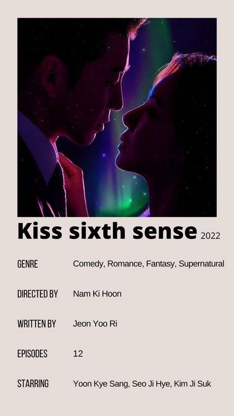 #kdrama #koreandrama #romcom #kisssixthsense Romcom Kdrama, Kiss Sixth Sense, Drama Tv, Drama Tv Shows, Sixth Sense, Korean Drama, Supernatural, Kdrama, Singing