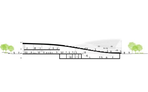 Arch2O-BGB – Beijing Green Visitor Center-JDS16 Welcoming Architecture, Visitor Center Architecture, Church Design Architecture, School Building Design, Welcome Center, Cruise Terminal, Exhibition Building, Conceptual Architecture, Timber Buildings