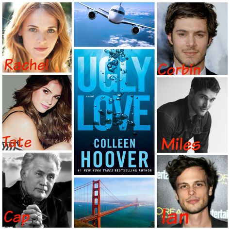 #UglyLove #colleenhoover #DreamCast Ugly Love Fanart, Ugly Love Colleen Hoover, Summer Songs Playlist, Teenage Books To Read, Romantic Novels To Read, Colleen Hoover Books, Ugly Love, 100 Books To Read, Book Wallpaper