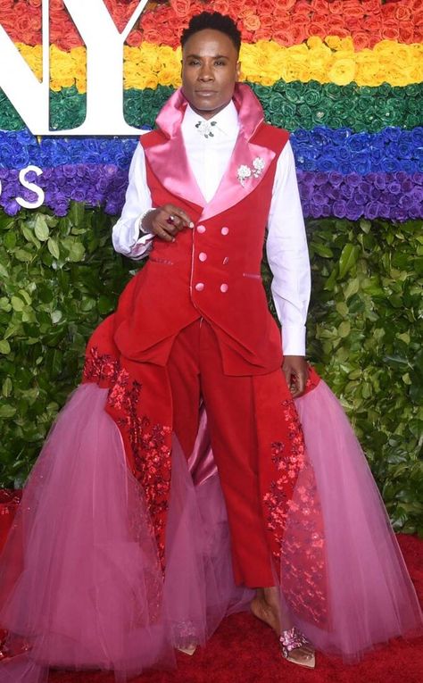 2019 Red Carpet, Genderqueer Fashion, Billy Porter, Camp Fashion, Gender Fluid Fashion, Look Festival, Curvy Petite Fashion, Queer Fashion, Carpet Looks