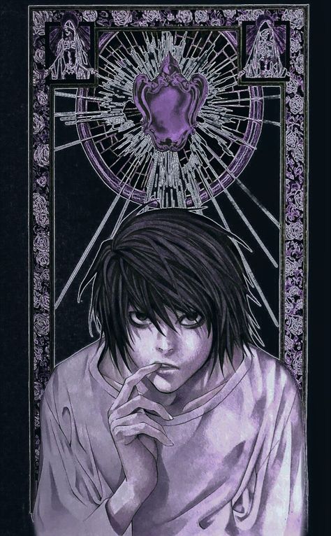 L Wallpaper, Notes Art, L Lawliet, Anime Wall Art, Manga Covers, 판타지 아트, Fanarts Anime, Anime Background, Copic