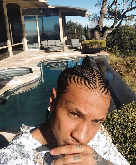 Cornrow Braids Men, Cornrow Hairstyles For Men, Baby Boy Hairstyles, Rapper Outfits, Twist Styles, Black Men Hairstyles, Hair Twist Styles, Hair Advice, Mens Braids Hairstyles