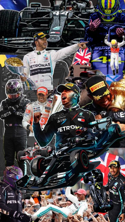 Lewis Hamilton Collage, Sir Lewis Hamilton, F1 Lewis Hamilton, F1 Drivers, Lewis Hamilton, Aesthetic Collage, Formula 1, Collage