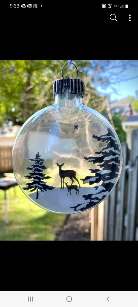 Floating Ornaments Diy, Cricut Christmas Ornaments, Craft Ideas For Christmas, Victorian Christmas Decorations, Floating Ornaments, Snow Activities, Christmas Decorations Easy, Animal Ornaments, Christmas Crafts To Make