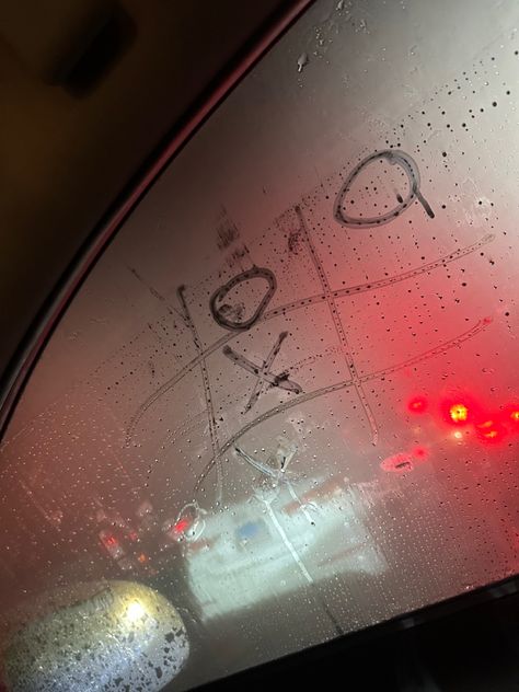 #tictactoe #vibes #aesthetictumblr #aesthetic #foggy #window #car #nightlife #picoftheday #inspo #couples Foggy Car Windows Aesthetic, Car Window Aesthetic, Foggy Car Windows, Tic Tac Toe, Couple Aesthetic, Car Window, Night Life, Phone Wallpaper, Instagram