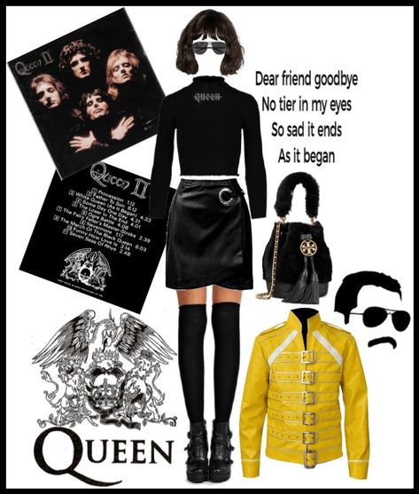 Queen Band Outfits Inspiration, Outfits Inspired By Queen Band, Queen Band Outfits, Queen Inspired Outfits Band, Queen Outfits, Band Outfits, Queen Band, Dear Friend, Montreal