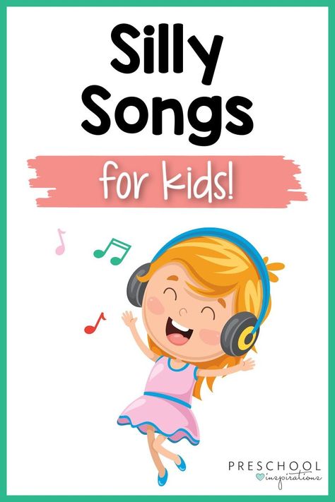 Spring Songs For Kids, Silly Songs For Kids, Funny Songs For Kids, Silly Songs With Larry, Preschool Inspirations, Kids Songs With Actions, Ukulele Kids, Fun Songs For Kids, Transition Songs