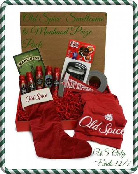 Enter The Old Spice Holiday Prize Pack Giveaway! FANTASTIC GIVEAWAY! Enter here http://is.gd/wuCBrT For Your Chance To Win! YOU KNOW THAT I DEFINITELY ENTERED!!!!!!! I WANT TO WIN THIS!!!!!!!!!!! Thanks, Michele :) Spice Gift Set, Southern Mom, Spice Gift, Holiday Giveaways, Art Of Manliness, Sweepstakes Giveaways, Old Spice, Giveaway Contest, Holiday Gift Guide