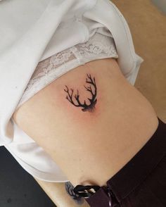 Oh deary me #tattoos #tattoo #pointillism #dotwork #deertattoo Deer Tattoo Ideas, Tattoo Pointillism, Deer Antler Tattoo, Buck Tattoo, Antler Tattoos, Elk Tattoo, Antler Tattoo, Deer Skull Tattoos, Deer Tattoo Designs