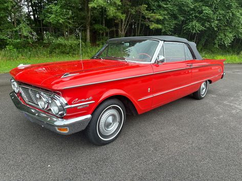 Restored 1963 Mercury Comet Custom Convertible - Hemmings.com Mercury Comet, 70s Cars, Cars For Sale, Convertible, The Past, Cars