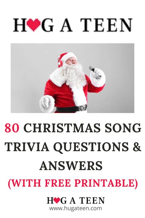 Generic Pinterest Pins - 1 Christmas Song Trivia With Answers, Easy Christmas Trivia, Christmas Bible Trivia, Trivia Games For Adults, Christmas Jeopardy, Christmas Song Trivia, Holiday Trivia, Christmas Trivia Questions, Christmas Trivia Games