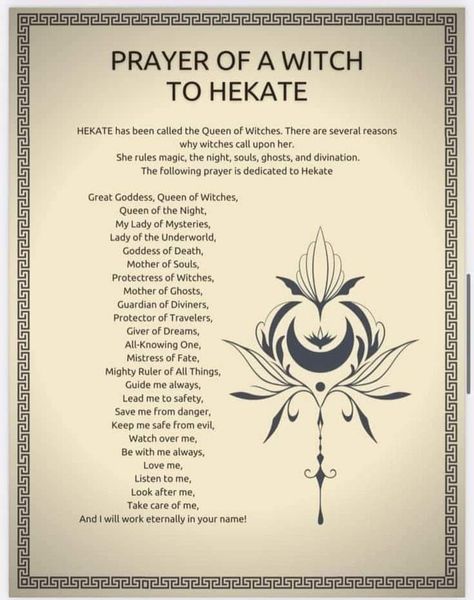 Goddess Hekate, Goddess Magick, Hecate Goddess, Spells For Beginners, Magia Das Ervas, Wiccan Magic, Witch Spirituality, Magic Spell Book, Grimoire Book