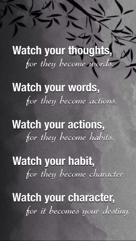 If Your Actions Inspire Others Quote, Thoughts Words Actions Habits, Words Become Actions, Watch Your Thoughts Quotes, God Is Watching Your Actions, Thoughts Become Words Words Become Actions, Thoughts Become Actions Quote, Your Thoughts Become Your Actions, Watch Your Thoughts They Become Words