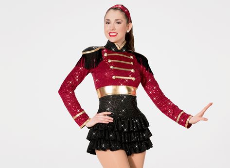 5457 Majorette Majorette Dance Uniforms, Majorette Outfits, Majorette Costumes, Majorette Uniforms, Costume Box, Ringmaster Costume, Big Top Circus, Dance Uniforms, Dance Competition Costumes