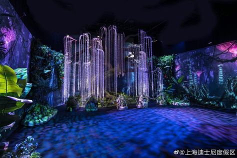 Avatar: Explore Pandora Temporary Exhibit Opening Next Week in Shanghai Disneyland 5 Theme Park Essentials, Disneyland Tomorrowland, Create Avatar, Museum Plan, Shanghai Disneyland, Avatar Pandora, Shanghai Disney Resort, Pandora Avatar, Ideas Room