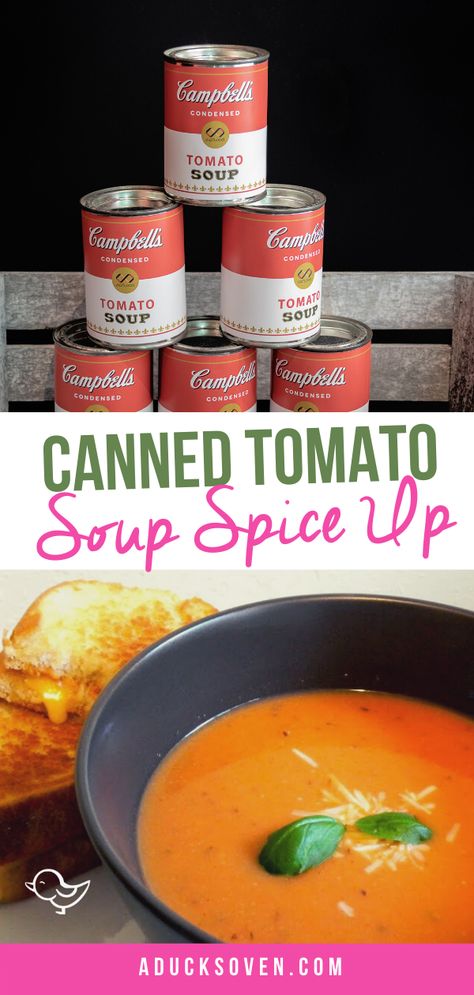 Pantry Soup, Tomato Soup Healthy, Tomato Bisque Soup, Best Tomato Soup, Hamburger Steaks, Bisque Soup, Tomato Soup Easy, Condensed Tomato Soup, Tomato Soup Homemade