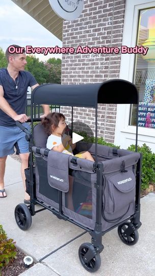 28K views · 8.9K reactions | Recently, we got this new wagon and take this @wonderfold Wagon everywhere! She’s never been a stroller fan, but she loves this wagon. I can pack everything we all need with all the pockets, making every outing easy and fun! 

There are 4-seat and 2-seat versions available. Since it's just her, we use only one seat, giving her extra space, even for a nap! 

Comment 'wagon' and I'll send you the link.

#wagon #wonderfoldwagon #toddlerlife #toddlermom #parenting | KAFAM | korea.america.family · Original audio Wonderfold Wagon Hacks, Wonderfold Wagon, 2024 Lookbook, Kids Wagon, Stroller Fan, Toddler Mom, Just She, Toddler Life, She Loves