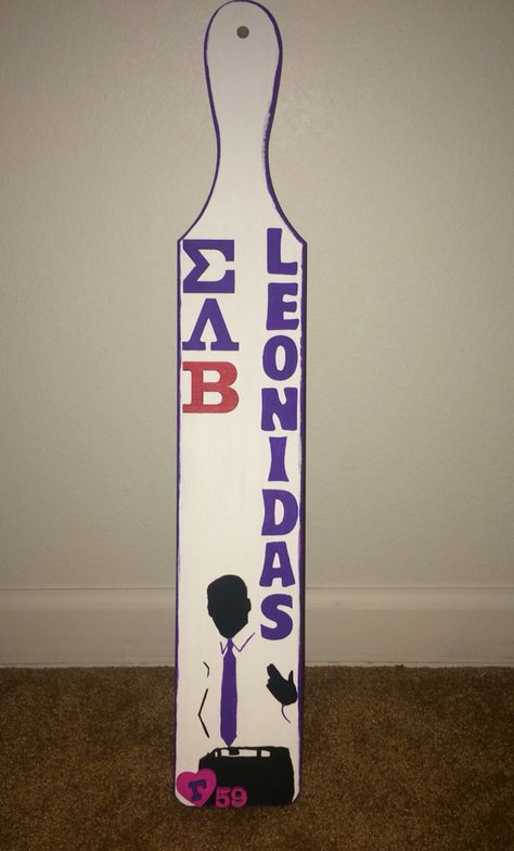 Sigma Lambda Beta- Leonidas Sigma Lambda Beta, Beta Sigma Phi Sorority International, Sigma Sigma Sigma Canvas, Sigma Lambda Gamma, Greek Paddles, Sigma 24-70mm F2.8 Art, Paddle Ideas, Sorority Life, Paddles