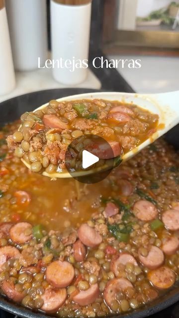 Lentejas Mexicanas Recipes, Mexican Recipe, Lentil Soup, Lentils, Mexican Food, Mexican Food Recipes, Soup Recipes, Salad Recipes, Recipes To Cook