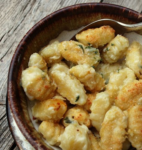 gnocchi mac and cheese Gnocchi Mac And Cheese, Resep Pasta, Diner Recept, God Mat, Comfort Foods, Gnocchi, Om Nom, I Love Food, Mac And Cheese