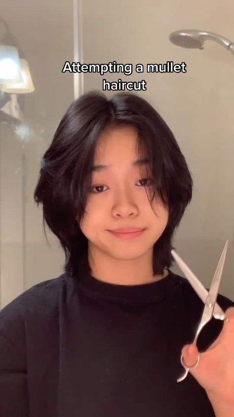 Hair Stayl, Mullet Haircut, Kpop Hair, Shot Hair Styles, Dance Kpop, Mullet Hairstyle, Tiktok Watch, Boy Hairstyles, Tiktok Videos