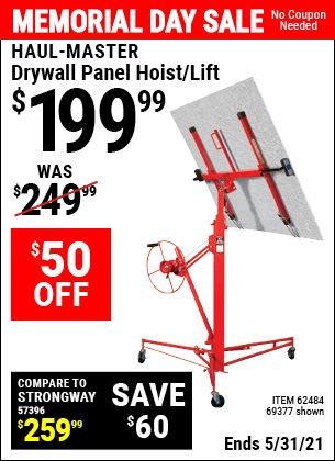 Harbor Freight Tools, Harbor Freight, Drywall, May 31, Drafting Desk, Steel Construction, Tools, Let It Be, Quick Saves