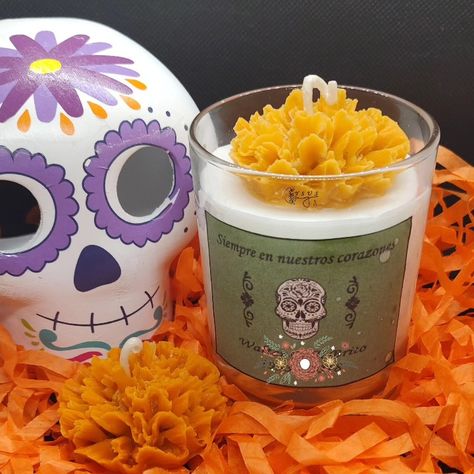 Velas Aesthetic, Goth Candles, Trendy Candle, Pumpkin Candle, Pumpkin Candles, Halloween Candles, Co Design, Christmas Candles, Dia De Muertos