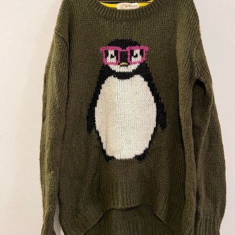 Rewind cute penguin sweater Mable Pines, Fran Fine Outfits, Penguin Sweater, Fine Outfits, Cute Penguin, Fall 23, Cute Penguins, Cool Weather, Autumn Colors