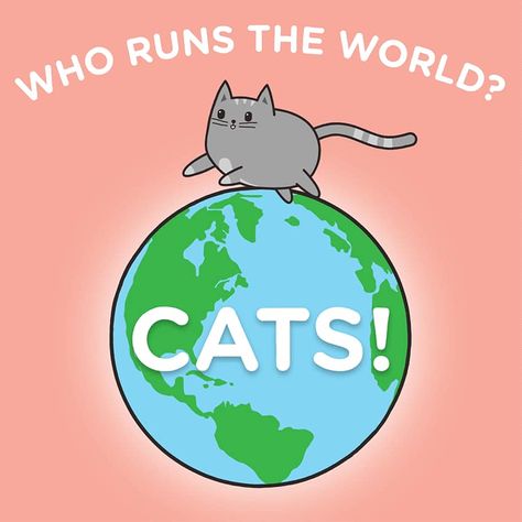 Happy International Cat Day! Happy International Cat Day, International Cat Day, World Cat, Cat Comics, Who Runs The World, Cat Quotes, Cat Day, Daily Dose, Every Day