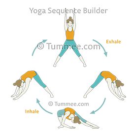 Forward Fold Yoga Pose, Advanced Yoga Sequence, Forward Fold Yoga, Wide Legged Forward Fold, Prasarita Padottanasana, Warm Up Yoga, Vinyasa Yoga Sequence, Morning Yoga Sequences, Yoga Sequencing