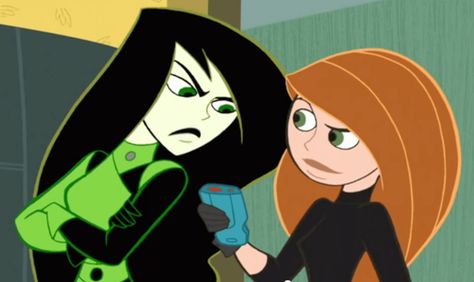 Kim X Shego, Kim Possible Costume, Kim Possible Characters, Kim Possible Cosplay, Oki Doki, Disney Channel Original, Best Villains, Kim Possible, Old Disney