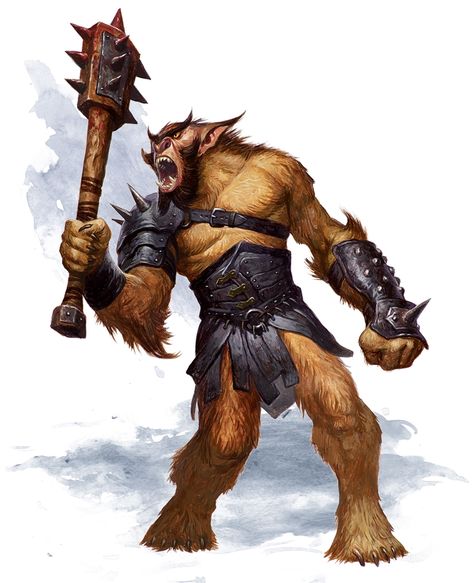 Bugbear Lost Mines Of Phandelver, Creature Fantasy, Arte Nerd, Dnd Races, D D Monsters, Forgotten Realms, Dnd Monsters, Dungeons And Dragons Characters, Dnd Characters