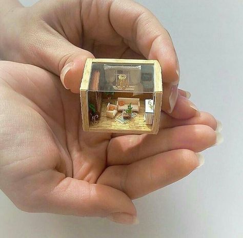 Tatuaje Hello Kitty, Micro Dollhouse, Hadiah Diy, Tiny Stuff, Mini Stuff, Mini Craft, Miniature Rooms, Tiny Things, Miniature Diy