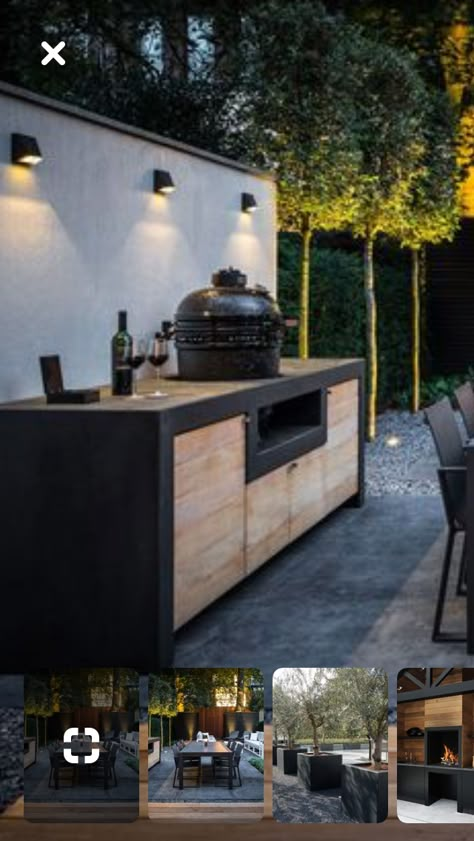 Modern Trellis, Outdoor Bbq Area, Space Unit, Outdoor Barbeque, Outdoor Kitchen Decor, Build Outdoor Kitchen, Outdoor Bbq Kitchen, Outdoor Patio Designs, Backyard Kitchen