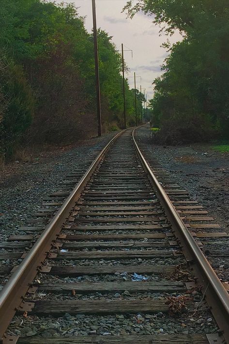 abandoned train tracks *NJ* Bones And All Aesthetic, Abandoned Train Tracks, Ponyboy Curtis, Bones And All, All Aesthetic, Abandoned Train, Summer Board, The Girl Next Door, Brick Road