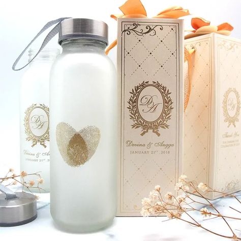 Drinking Bottle, Box Packaging Design, Wedding Souvenirs, Wedding Gift Favors, Box Packaging, Drink Bottles, Wedding Favors, Packaging Design, Decorative Jars