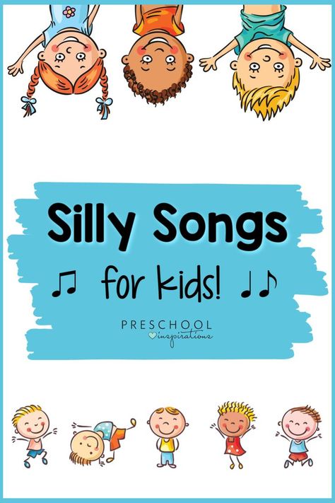 Spring Songs For Kids, Silly Songs For Kids, Movement Songs For Preschool, Silly Songs With Larry, Preschool Inspirations, Teaching Prek, Fun Songs For Kids, Transition Songs, Movement Songs