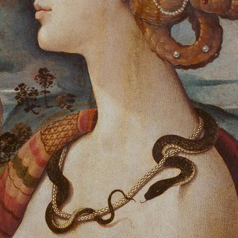 8PM ART (@8p.m.art) • Instagram photos and videos 15th Century Paintings, Cleopatra Art, Snake Painting, Snake Illustration, Rennaissance Art, Forest Illustration, Ethereal Art, Detail Art, Spiritual Art