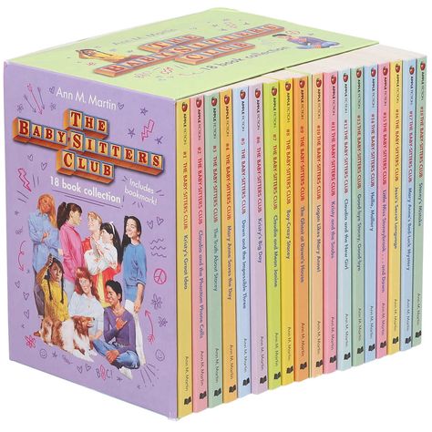 1 The Babysitters Club, Babysitters Club Books, The Babysitters, Babysitters Club, The Babysitter, The Baby Sitters Club, Childhood Books, Mystery Books, Collection Box